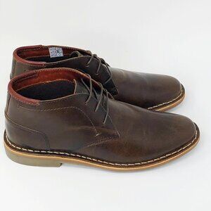Steve Madden Hestonn Dark Brown Chukka , Size 7